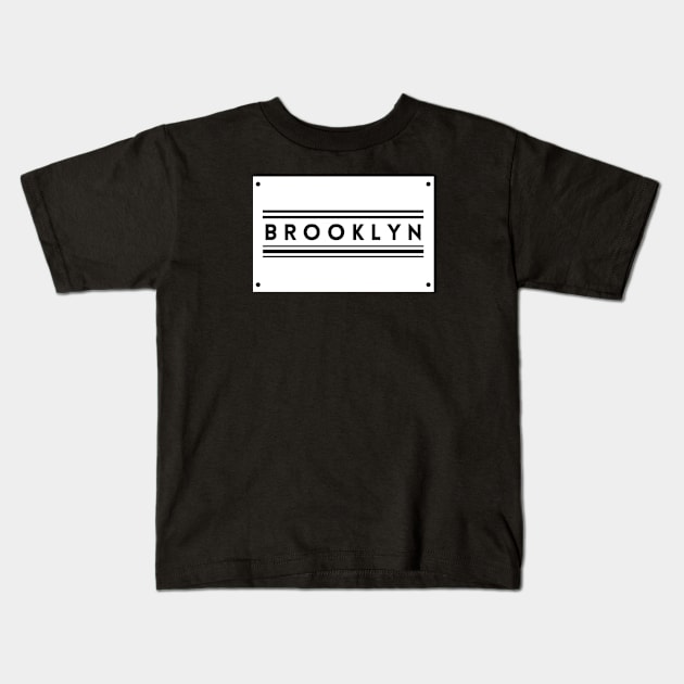 Made In Brooklyn Kids T-Shirt by TEXTTURED